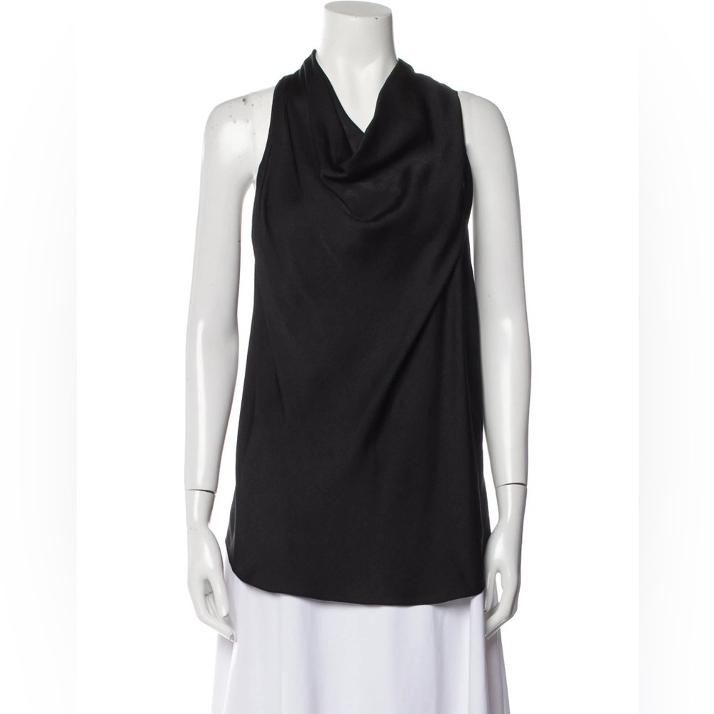 Helmut Lang Cowl Neck Sleeveless Top - size S